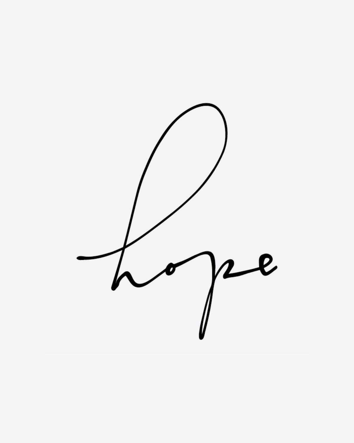 Cursive Hope