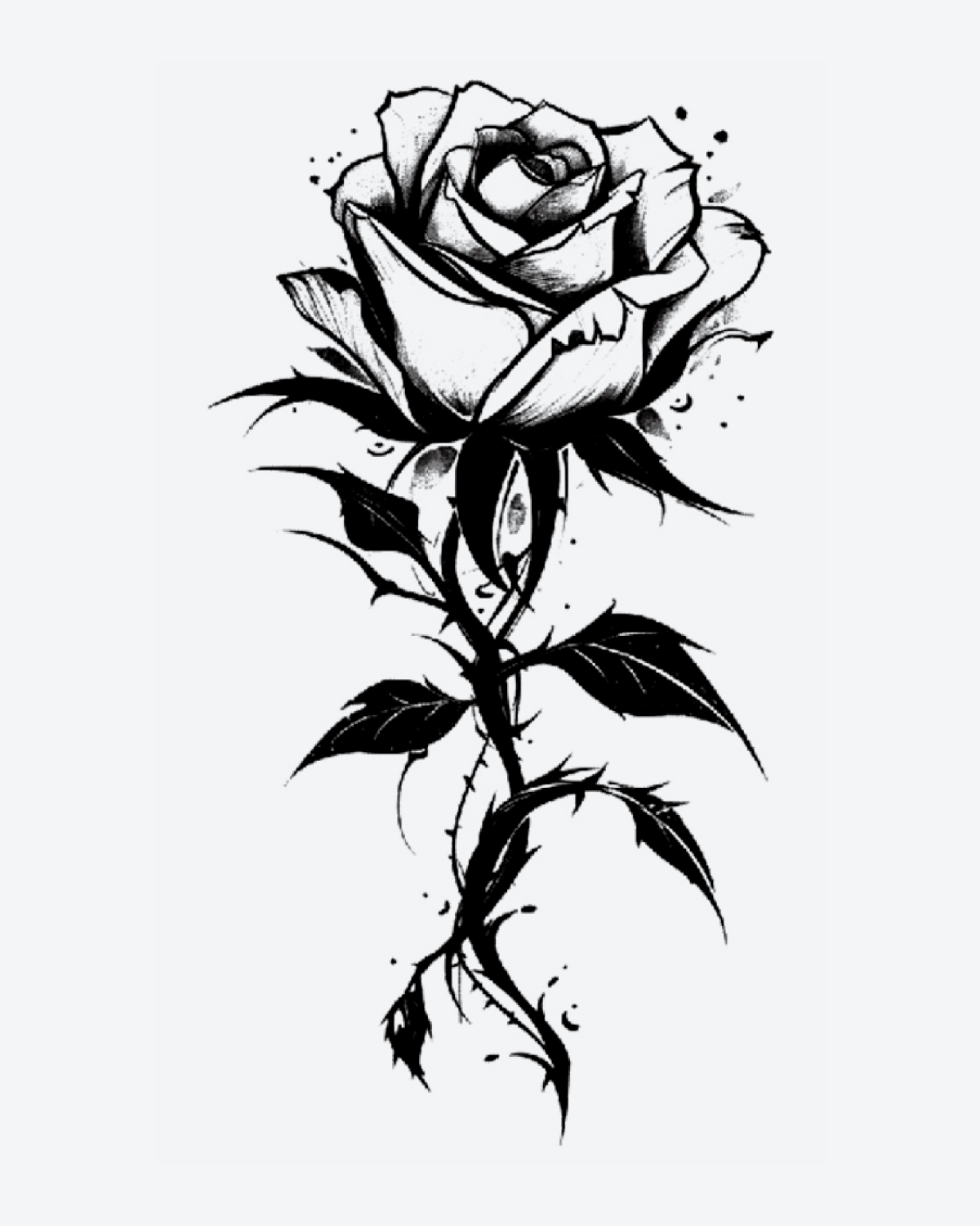 Goth Rose