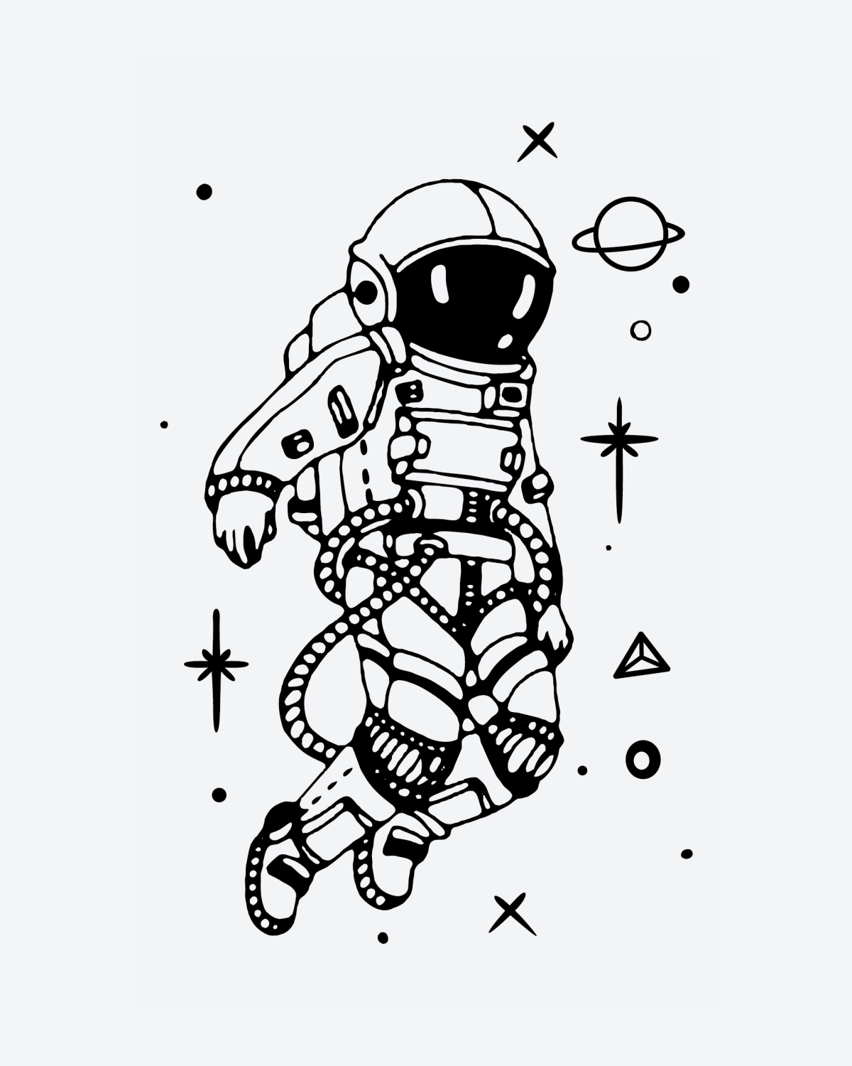 Astronought In Space