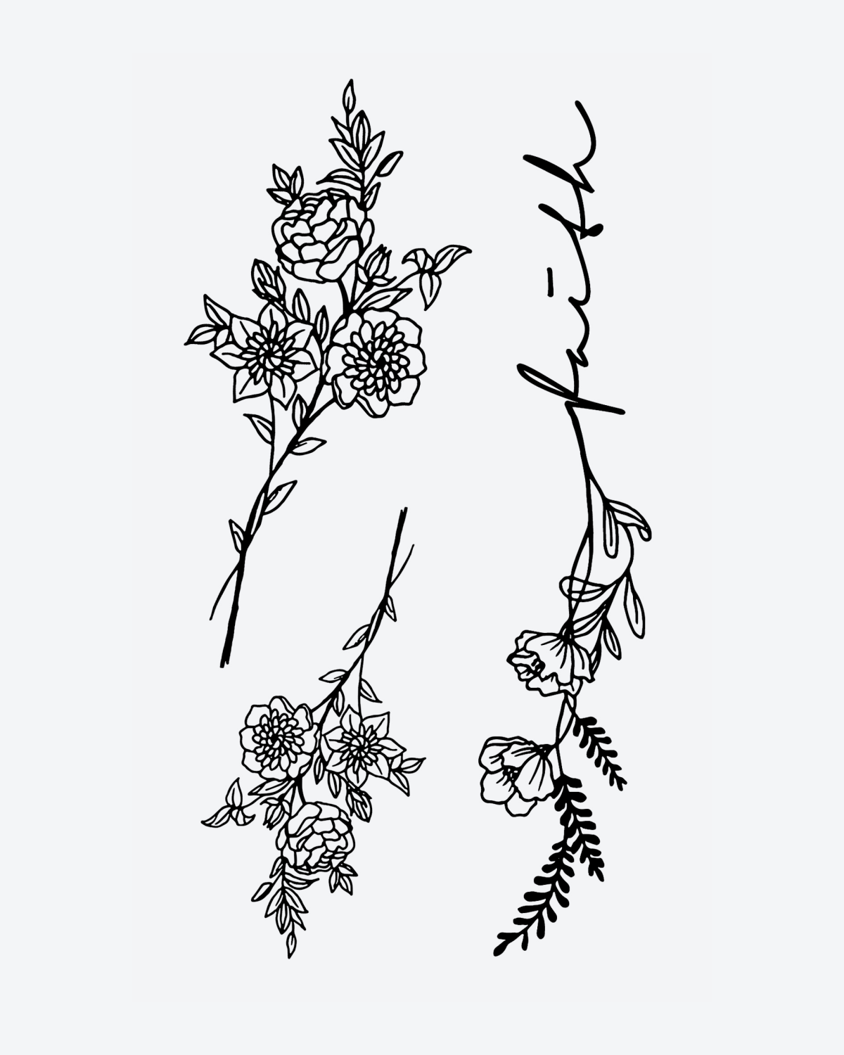 Floral Bloom Patch