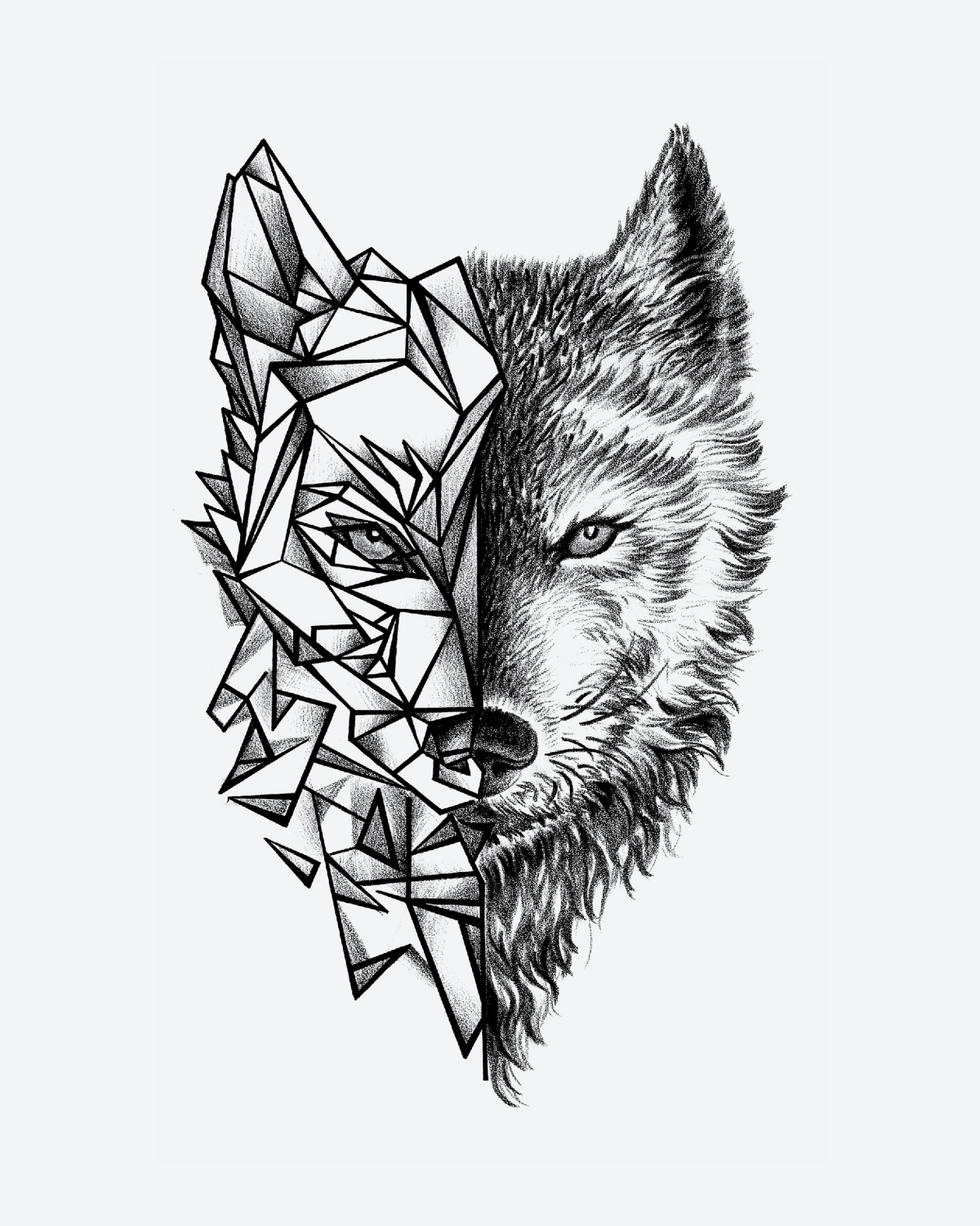 Artistic Wolf